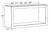 Ideal Cabinetry Lenox Verdant Green Wall Cabinet - W2415ND-LVA