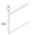Boston Cabinetry Shaker White Kitchen Cabinet - TK8-SW