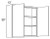 Boston Cabinetry Shaker Gray Kitchen Cabinet - W2430-SG