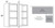 Boston Cabinetry Shaker Gray Kitchen Cabinet - WBC2430-SG