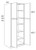 Boston Cabinetry Shaker Gray Kitchen Cabinet - TP242484-SG