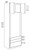 Boston Cabinetry Shaker Onyx White Kitchen Cabinet - OC3384-SOW