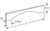 Jarlin Cabinetry - Shaker Valance - V42SH - Shaker Toffee