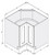 Cab-Tec Shaker Caramel Kitchen Cabinet - SC-LS36ADA