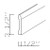 GHI Cabinetry Arcadia White Shaker - GFBM8SNW