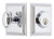 Grandeur Hardware - Carre Square Single Cylinder Deadbolt in Bright Chrome - CSQSGL - 839257