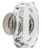 Grandeur Hardware -  Baguette Clear Crystal 1-9/16 Cabinet Knob in Satin Nickel - CKBBCC40 - 800012