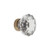 Grandeur Hardware -  Versailles Crystal 1-3/8" Cabinet Knob in Vintage Brass - CKBVER - 603297