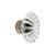 Grandeur Hardware -  Burgundy Crystal 1-3/4" Cabinet Knob in Vintage Brass - CKBBUR - 603315