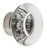 Grandeur Hardware -  Bordeaux Crystal 1-3/8" Cabinet Knob in Satin Nickel - CKBBOR - 603330