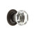 Grandeur Hardware -  Chambord Crystal 1-3/8" Cabinet Knob with Newport Rosette in Timeless Bronze - CKBNEWCHM - 603394