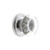 Grandeur Hardware -  Bordeaux Crystal 1-3/8" Cabinet Knob with Georgetown Rosette in Bright Chrome - CKBGEOBOR - 603434