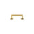 Grandeur Hardware -  Geneva 3" Brass Handle Pull on center in Lifetime Brass - HPLGEN3 - 603478