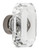 Grandeur Hardware -  Baguette Clear Crystal 1-3/4" Cabinet Knob in Antique Pewter - CKBBCC45 - 800021