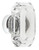 Grandeur Hardware -  Baguette Clear Crystal 1-3/4" Cabinet Knob in Bright Chrome - CKBBCC45 - 800022