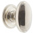 Grandeur Hardware -  Eden Prairie 1-3/4 Cabinet Knob with Georgetown Rosette in Polished Nickel - CKBGEOEDN - 800083