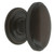 Grandeur Hardware -  Eden Prairie 1-3/4 Cabinet Knob with Georgetown Rosette in Timeless Bronze - CKBGEOEDN - 800084