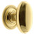 Grandeur Hardware -  Eden Prairie 1-3/4 Cabinet Knob with Newport Rosette in Polished Brass - CKBNEWEDN - 800111