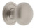 Grandeur Hardware -  Fifth Avenue 1-3/8 Cabinet Knob with Georgetown Rosette in Satin Nickel - CKBGEOFAV - 800132