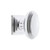 Grandeur Hardware -  Anneau 1-3/4" Cabinet Knob with Carre Square Rosette in Bright Chrome - CKBCARANN - 804722