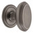 Grandeur Hardware -  Anneau 1-3/4" Cabinet Knob with Georgetown Rosette in Antique Pewter - CKBGEOANN - 804730