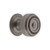 Grandeur Hardware -  Soleil 1-3/8" Cabinet Knob with Georgetown Rosette in Antique Pewter - CKBGEOSOL - 804877