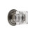 Grandeur Hardware -  Carre Crystal 1-1/4" Square Cabinet Knob with Georgetown Rosette in Antique Pewter - CKBGEOCSC - 808573