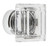 Grandeur Hardware -  Carre Crystal 1-1/4 Square Cabinet Knob in Bright Chrome - CKBCSC - 853309