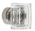 Grandeur Hardware -  Carre Crystal 1-1/4 Square Cabinet Knob in Satin Nickel - CKBCSC - 853319