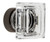 Grandeur Hardware -  Carre Crystal 1-1/4 Square Cabinet Knob in Timeless Bronze - CKBCSC - 853333