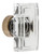 Grandeur Hardware -  Carre Crystal 1-3/4 Cabinet Knob in Vintage Brass - CKBCCR - 853353