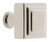 Grandeur Hardware -  Carre 1-1/4 Square Cabinet Knob in Polished Nickel - CKBCSQ - 853405