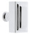 Grandeur Hardware -  Carre 1-3/4 Cabinet Knob in Bright Chrome - CKBCAR - 853417