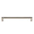 Grandeur Hardware -  Carre 8" Brass Handle Pull on center Polished Nickel - HPLCAR8 - 853483