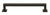 Grandeur Hardware -  Geneva 6" Brass Handle Pull on center in Timeless Bronze - HPLGEN6 - 853549