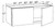 Ideal Cabinetry Sheffield Bianco Wall Cabinet - W2712-SBO