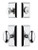 Grandeur Hardware - Fifth Avenue Short Plate Entry Set with Eden Prairie Knob in Bright Chrome - FAVEXTEPK - 830926