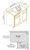 ROC Cabinetry Matt Gray Blind Corner Cabinet - ROC-MG-BBC39