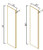 ROC Cabinetry Shaker Origami White Refrigerator End Panel - ROC-SOW-RRP96A