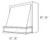JSI Cabinetry Amesbury Mist Slab Kitchen Cabinet - P3330-AM