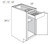 JSI Cabinetry Dover Castle Kitchen Cabinet - B12CTRY-KDC