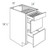 JSI Cabinetry Dover Truffle Kitchen Cabinet - DB21TTCD-DT
