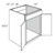 JSI Cabinetry Essex Driftwood Kitchen Cabinet - SB24B-VED