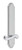 Grandeur Hardware - Arc Tall Plate Double Dummy with Newport Lever in Bright Chrome - ATPNEW - 836618