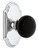 Grandeur Hardware - Arc Short Plate Passage with Coventry Knob in Bright Chrome - ARCCOV - 852437