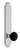 Grandeur Hardware - Arc Tall Plate Double Dummy with Coventry Knob in Bright Chrome - ATPCOV - 852857