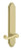 Grandeur Hardware - Arc Tall Plate Passage with Newport Lever in Satin Brass - ATPNEW - 878322
