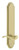 Grandeur Hardware - Arc Tall Plate Passage with Bellagio Lever in Satin Brass - ATPBEL - 878327