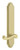 Grandeur Hardware - Arc Tall Plate Passage with Newport Lever in Satin Brass - ATPNEW - 878332