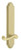 Grandeur Hardware - Arc Tall Plate Privacy with Newport Lever in Satin Brass - ATPNEW - 878562